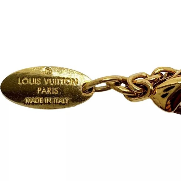 Authentic LOUIS VUITTON Collier Gambit Necklace - Picture 16 of 16